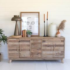 Rustic Modern Wooden Storage Chest