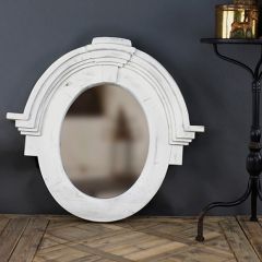 Rustic Pine Mansard Wall Mirror