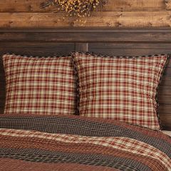 Rustic Plaid Euro Sham