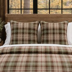 Rustic Retreat Plaid Euro Sham
