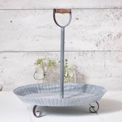 Rustic Shovel Handle Display Stand