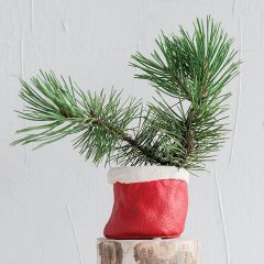 Santa Sack Planter Pot