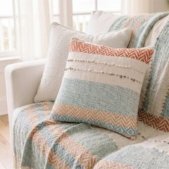 Seaside Stripes Accent Pillow