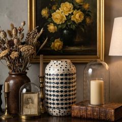 Shoreline Tide Capiz Shell Vase