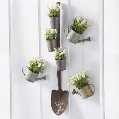 Shovel Bucket Wall Planter