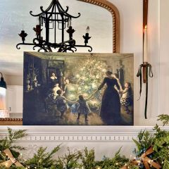 Silent Night Canvas Wall Art