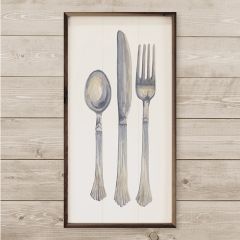 Silverware By Audrey Jeanne Roberts framed Wall Art