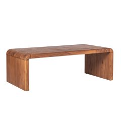 Simple Accents Waterfall Edge Coffee Table | SHIPS FREE