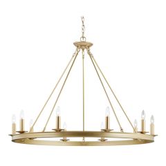 Simple Elegance 10 Light Chandelier