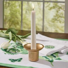 Simply Chic Gold Taper Holder