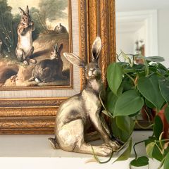 Sitting Bunny Statue