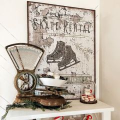 Skate Rentals Canvas Wall Art