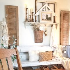 Skinny Shutter Wall Decor