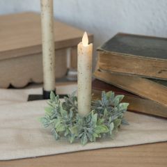 Smilax Candle Ring Wreath Set of 6