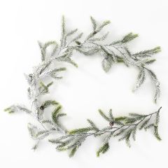 Snow Finished Greenery Garland