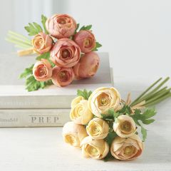 Soft Pinks Ranunculus Bouquet Set of 2