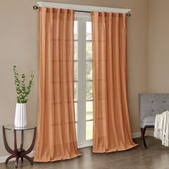 Solid Spice Window Panel Set of 2