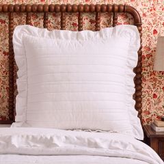 Southern Grace Ruffled Euro Sham Set of 2