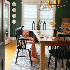 Spindle Back Farmhouse Bench