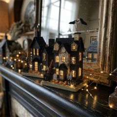 Spooky Hollow Lighted Halloween House