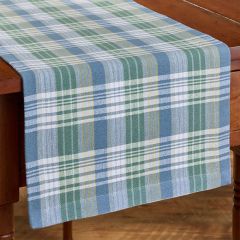 Spring Farmhouse Plaid Table Runner