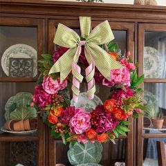 Spring Gingham Bow