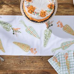 Springtime Carrot Patch Table Runner