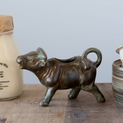 Stoneware Cow Creamer