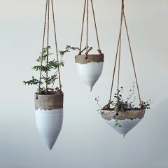 Stoneware Hanging Planter