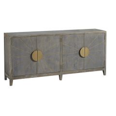 Stunning Sun Rays Console Cabinet