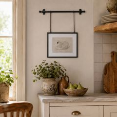 Swan Song Hanging Framed Wall Art