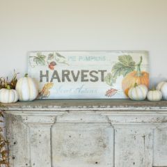 Sweet Autumn Wood Sign