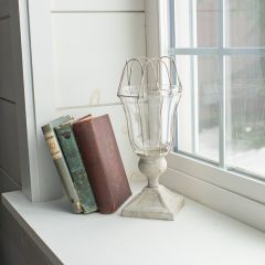 Tabletop Farmhouse Pedestal Lantern