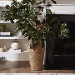 Tall Seagrass Floor Vase