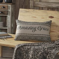 Textured Modern Medallion Amazing Grace Accent Pillow