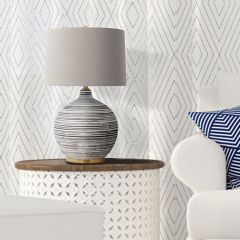 Textured Stoneware Base Table Lamp