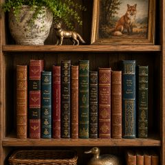 The Collected Study Leather Bound Book Set of 12