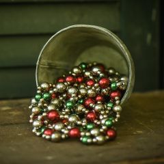 Traditional Christmas Ball Garland