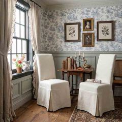 Traditional Skirted Side Chair