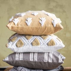 Tufted Arrows Throw Pillow