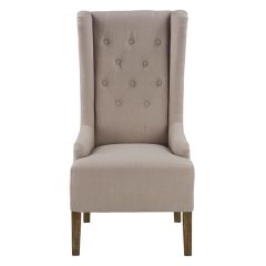 Tufted High Back Chair