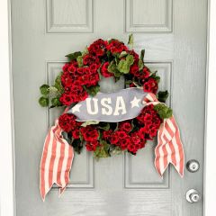 USA Wreath Sash