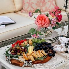 Vagabond House Olive Wood Serving Tray