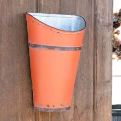 Vibrant Metal Wall Pocket