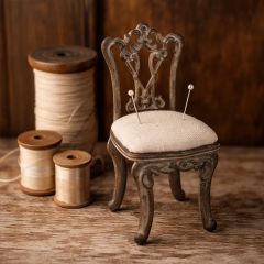 Vintage Inspired Chair Pin Cushion