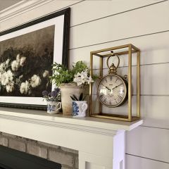 Vintage Inspired Table Clock
