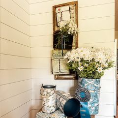 Vintage Inspired Wall Pocket Collection Set of 3