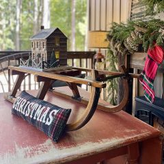 Vintage Wooden Sled