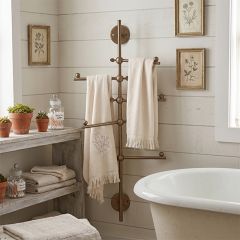 Wall Mount 5 Hook Coat Rack