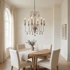 Weathered Manor 6 Light Chandelier